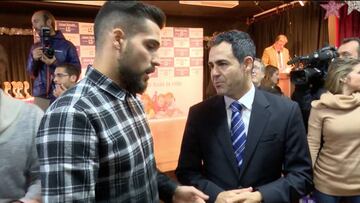 La charla de Moyá y Carballo: "Una pena lo de Oblak, ahora..."