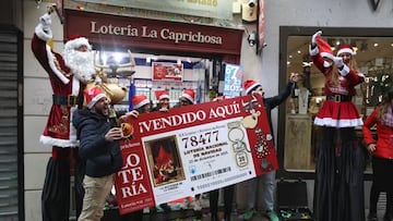 Rodrigo Gómez, lotero: “No ha sido fácil llegar hasta repartir el segundo premio de la Lotería de Navidad”