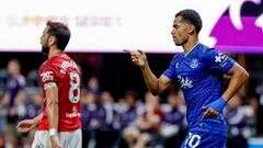 Manchester United 2- Everton 2: resumen, resultado y goles del partido