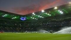 El Borussia Park, estadio del Borussia Moenchengladbach. 