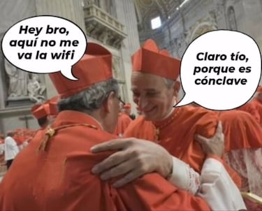 De la fumata arcoíris al cara de Papa: los mejores memes del Cónclave