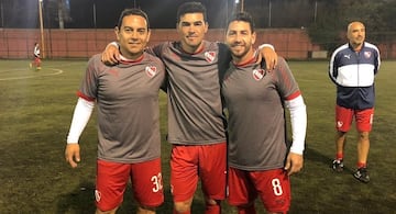 Caggiano juega en Independiente Senior.