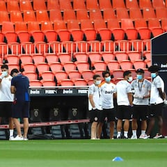 El derbi desde dentro: así suena un partido en Mestalla