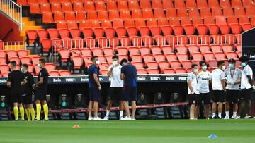 El derbi desde dentro: así suena un partido en Mestalla