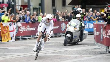 22/05/18
GIRO ITALIA ETAPA 16 CONTRARRELOJ ROVERETO
SUNWEB
TOM DUMOULIN
CICLISMO