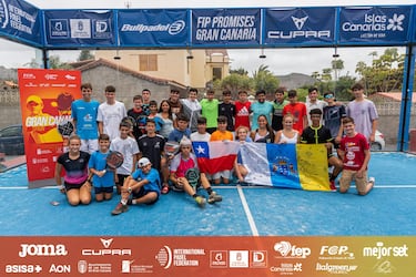 ¡Finalistas en Europa! La joven pareja que hizo historia para el pádel chileno