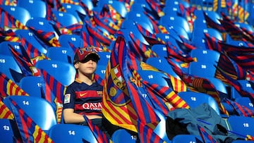 En los últimos años, cada vez que el Barcelona llegaba a una final era habitual la fiebre por conseguir una entrada. Esta vez, no ha sido así.