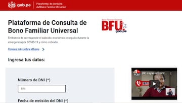 Bono Familiar Universal: hasta cuándo puedo solicitar la ayuda y requisitos