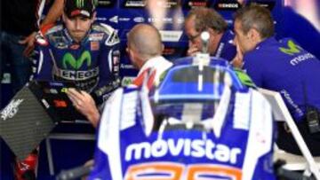 Jorge Lorenzo, en Misano.