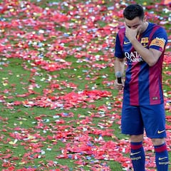 Presentación a lo grande de Xavi