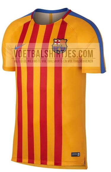 ¿Serán estas las camisetas del Barcelona en la 17/18?