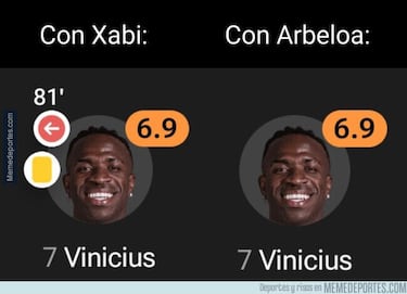 Los pitos en el Bernabéu y la derrota del Barça, protagonistas de los memes de la jornada