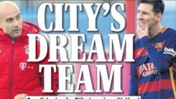 Guardiola habría pedido al City que hable con Leo Messi