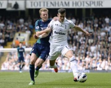 Gareth Bale con el Tottenham