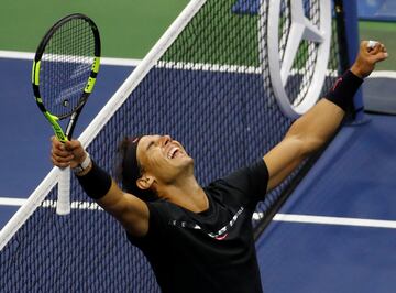 Rafa Nadal ganó a Kevin Anderson por 6-3, 6-3 y 6-4.