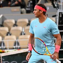 How many times has Nadal lost a match at Roland Garros?