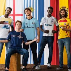 Siete equipos de Brasil se visten como selecciones mundialistas