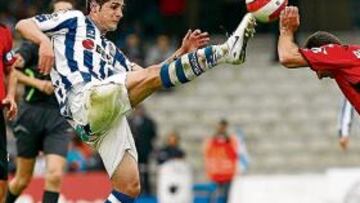 <b>REGRESO. </b>Fran Mérida ya vistió la camiseta de la Real.