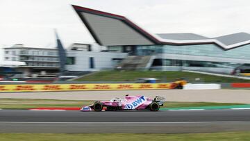 Lance Stroll (Racing Point RP20). Silverstone, F1 2020.