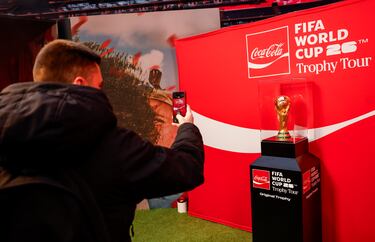 07/02/26 
EVENTO FIFA WORLD CUP 26 TROPHY TOUR COCACOLA SANTIAGO BERNABEU