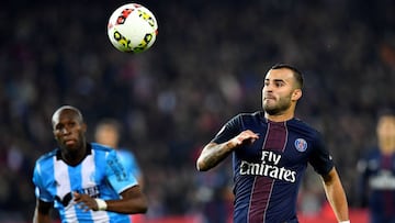 El delantero espa&ntilde;ol, Jes&eacute; Rodr&iacute;guez, durante un partido con el PSG.