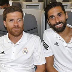 "Sabemos que Xabi es mejor con los pies que con las manos"