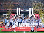 La Real Sociedad se proclamó campeona de la Copa del Rey al vencer al Atlético de Madrid en los penaltis.