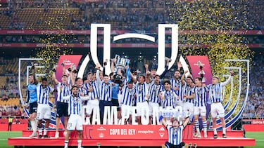 La Real Sociedad se proclamó campeona de la Copa del Rey al vencer al Atlético de Madrid en los penaltis.
