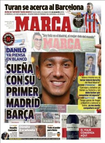 Portadas de la prensa deportiva