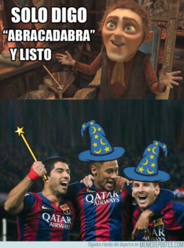 Los memes más divertidos del Arsenal-Barcelona