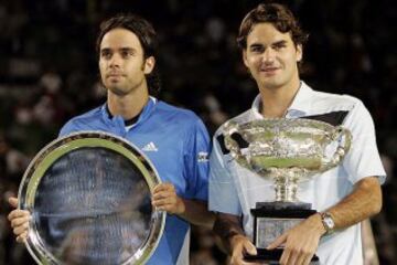 En la semana más inspirada de su carrera, González alcanzó su única final de Grand Slam en Australia 2007. Sólo un imposible Federer lo pararía. 