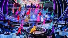 Adassa, Stephanie Beatriz, Mauro Castillo, Carolina Gaitan and Diane Guerrero, Becky G and Luis Fonsi perform the song "We Don't Talk About Bruno" from the animated film "Encanto" during the 94th Academy Awards in Hollywood, Los Angeles, California, U.S., March 27, 2022. REUTERS/Brian Snyder