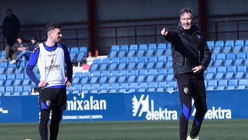 Vicente Moreno en Tajonar.