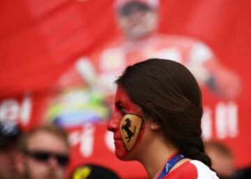 Gran ambiente en Monza. 