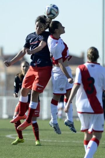 Las mejores imágenes del derbi Rayo-Atlético Féminas