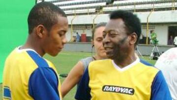 <b>CRÍTICO.</b> Pelé ha criticado a Robinho y a su agente por haber fichado por el Manchester City.