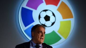 Javier Tebas, presidente de LaLiga.