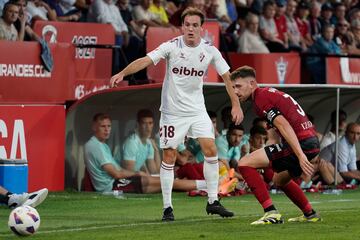 A la quinta fue la vencida. Bautista no había visto puerta hasta el momento y se desquitó a domicilio, ante el Mirandés, con un doblete. En su primer tanto estuvo pillo, al aprovecharse de un error defensivo. El segundo llegó con un remate de cabeza.