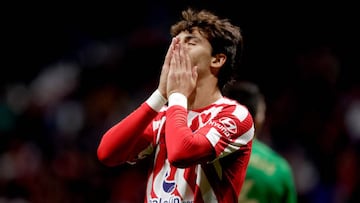 João Félix, en un partido con el Atlético.