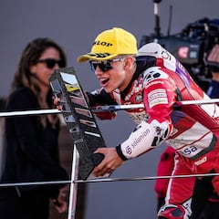 David Alonso, tercero del mundo y ‘Rookie’ del año en Moto3