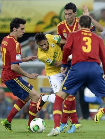 Las imágenes de la gran final de la copa de Confederaciones.