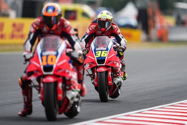 Marini y Mir, en busca del verdadero potencial de la Honda