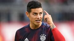 James Rodr&iacute;guez, volante colombiano del Bayern M&uacute;nich.