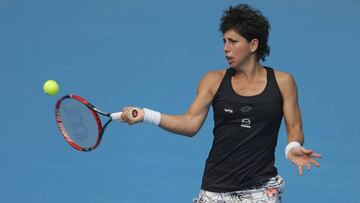 Carla Suárez, eliminada en primera ronda por Shvedova
