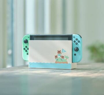 Nintendo ha aprovechado para anunciar esta Nintendo Switch Animal Crossing: New Horizons Aloha Edition