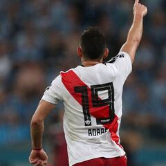 Borré, desde atrás para ser un pilar de River Plate