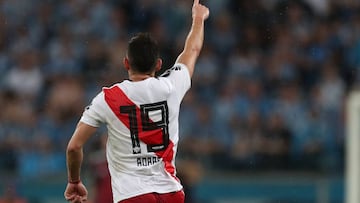 Borré, desde atrás para ser un pilar de River Plate