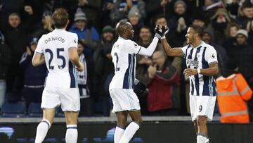 El West Brom ya es noveno tras golear en su estadio al Burnley