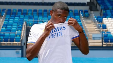 21/07/21 PRESENTACION DE DAVID ALABA COMO NUEVO JUGADOR DEL REAL MADRID
PUBLICADA 22/07/21 NA MA03 3COL