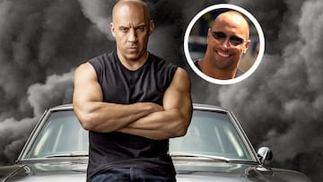 Vin Diesel y Dwayne Johnson mantienen una relación fría.